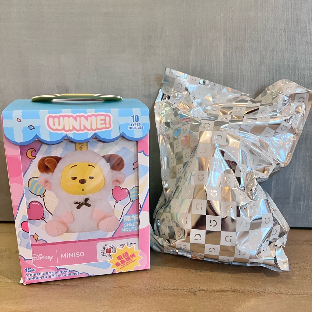 Disney Winnie the Pooh Plush by Miniso - Cream and Brown